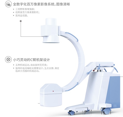 高頻移動(dòng)式手術(shù)X射線機(jī)PLX112B結(jié)構(gòu)圖